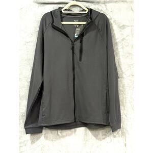 Mens Full Zip Hoodie Jacket Stretch, Member's Mark, Zip Chest Pocket, NWT, XXL